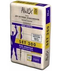 Клей AlinEX "Set 300" (25 кг), меш