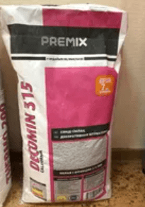 Штукатурка Травертин PREMIX "Dekomin 330"(25кг), меш