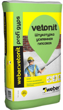 Штукатурка Weber.vetonit "PROFI GYPS" (30 кг) , меш