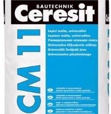 Клей CERESIT "СМ 11" (25 кг), меш