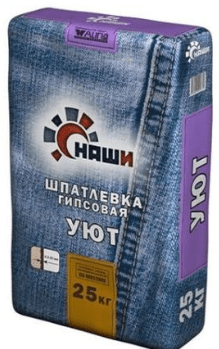 Шпатлевка НАШИ "УЮТ" (25кг), меш