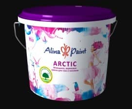Краска ВД Alina Paint "ARCTIC" (морозостойкая, 25кг), вед