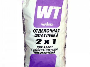 Шпатлевка WT 2в1 25 кг, меш