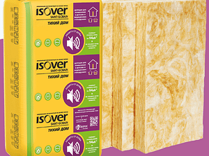 ИЗОВЕР "Тихий Дом" плита 50см  (4,99м2)акустика