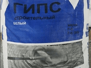 Гипс (Баганалы) 25кг, меш