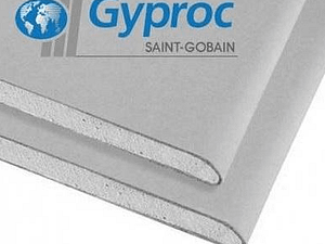 Гипсокартон "GYPROC" 12.5*1200*2500, л