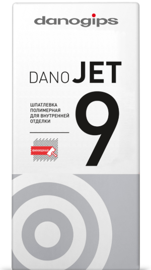 Шпатлевка "DANO JET 9" (25кг), шт
