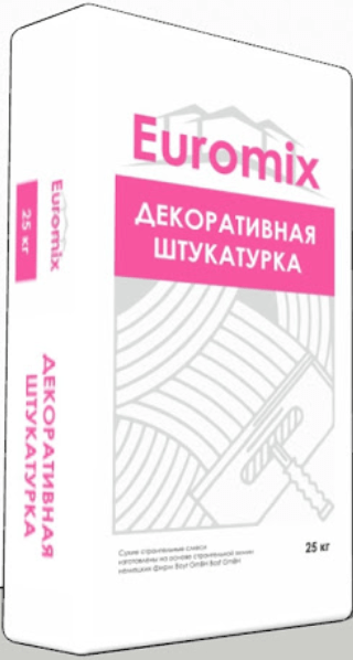 Штукатурка Травертин"Евромикс" ( 25кг), меш