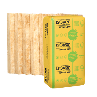 ИЗОВЕР "Теплый дом"плита 50см (9,99м2)