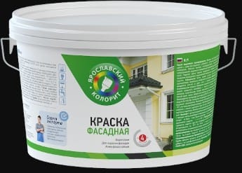 Краска ВД Колорит "Фасадная" 24кг, вед