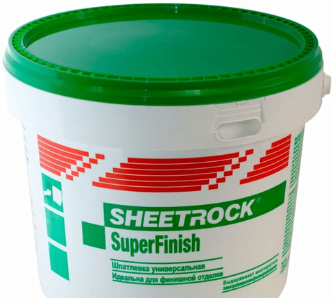 Шпатлевка SHEETROCK SuperFinish 5.6 kg, шт