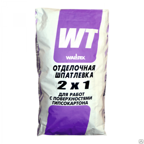 Шпатлевка WT 2в1 25 кг, меш