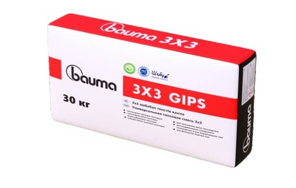 Шпатлевка "Bauma"(3*3) (25кг)